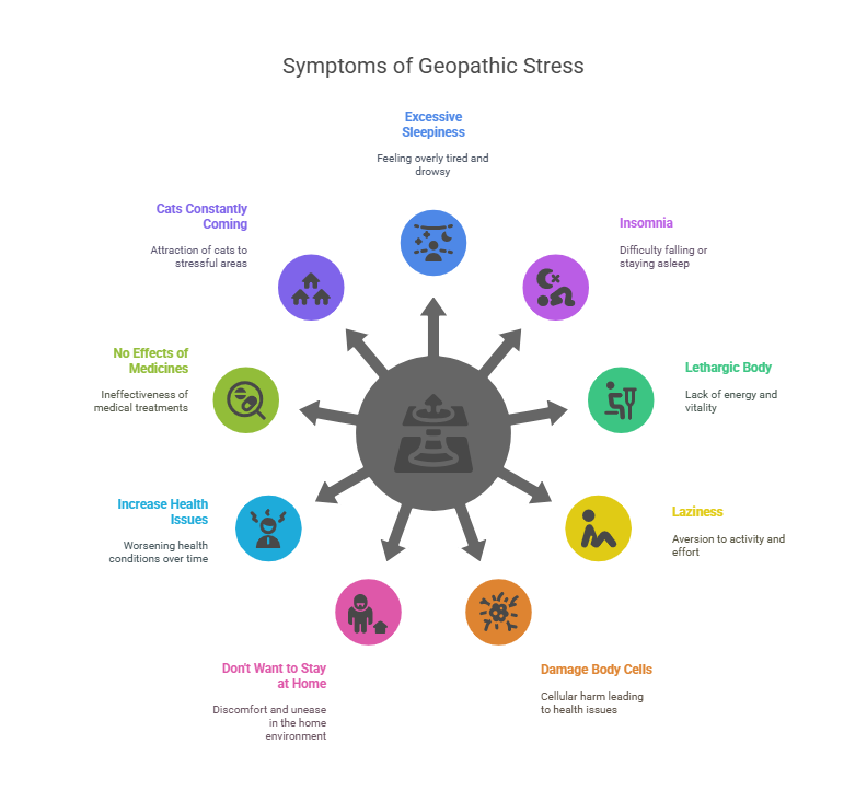 What are the Symptoms of Geopathic Stress Lines